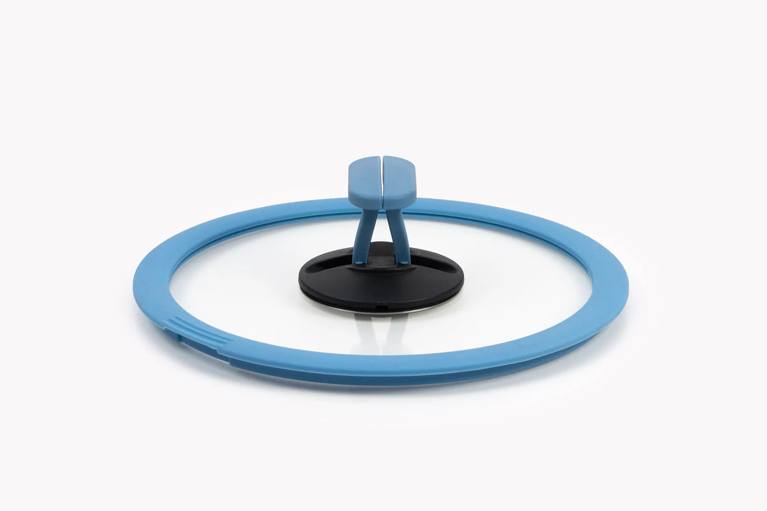 Couvercle en verre avec bord en silicone, verre incassable, sortie de Couvercle en verre avec bord en silicone, verre incassable, sortie de