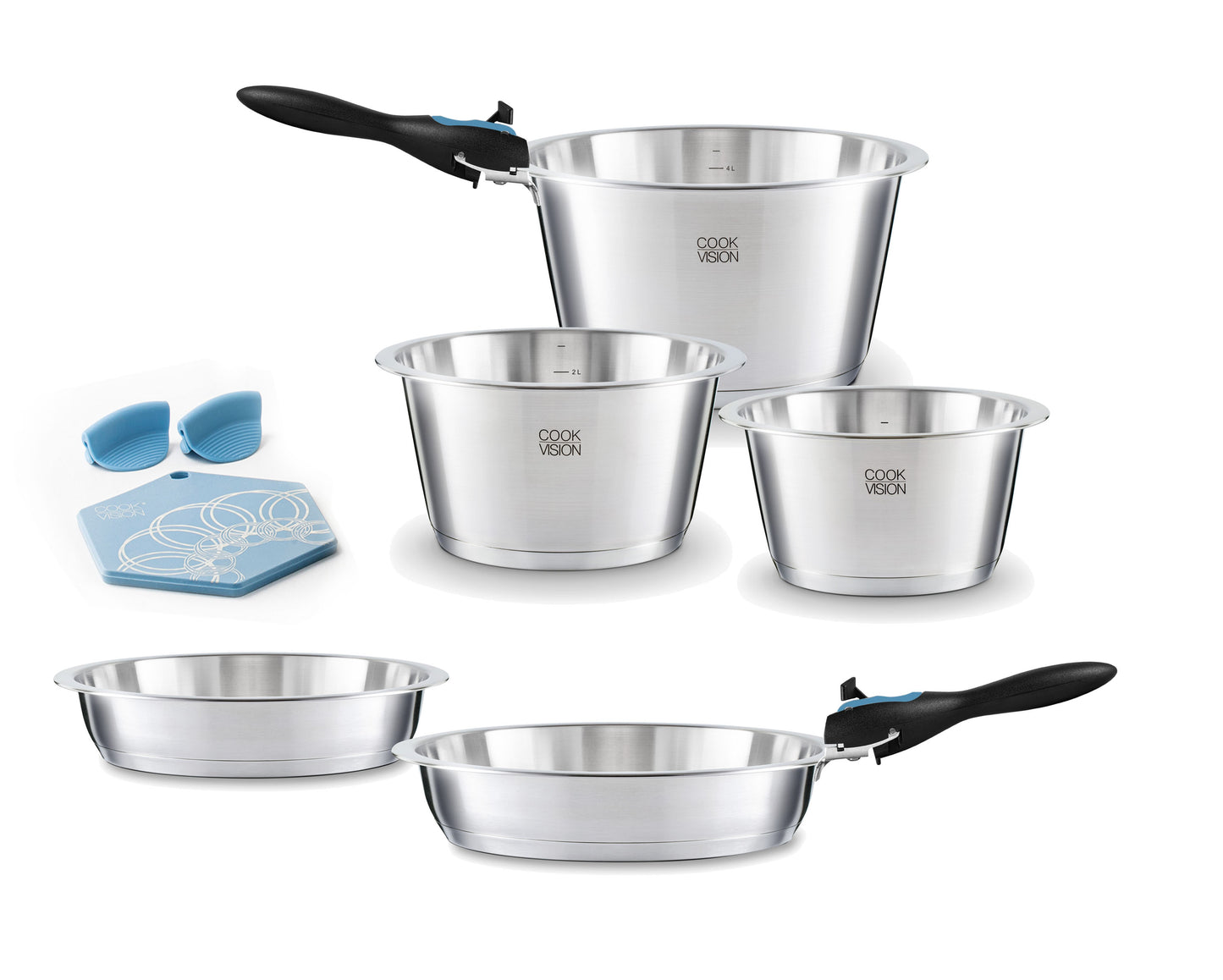 Pack spécial lancement - 10 pièces INOX 18/10ème sans revêtement