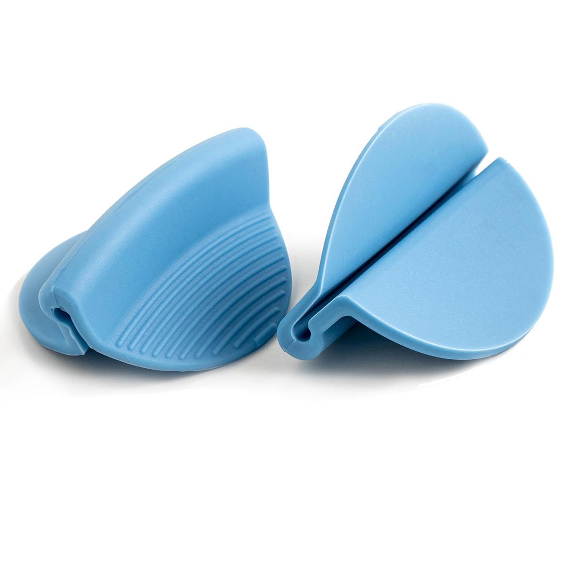 Poign�e en silicone bleu