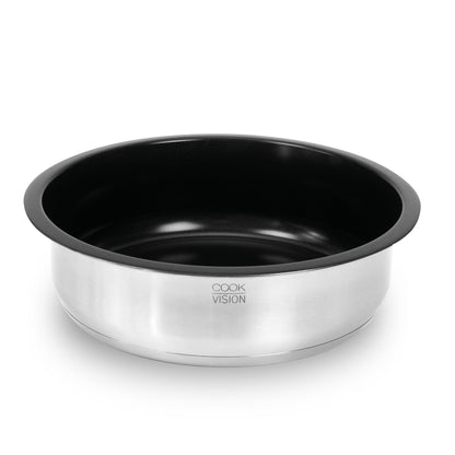 Sauteuse empilable cookvision 28 x 9 cm avec revêtement antiadhésif